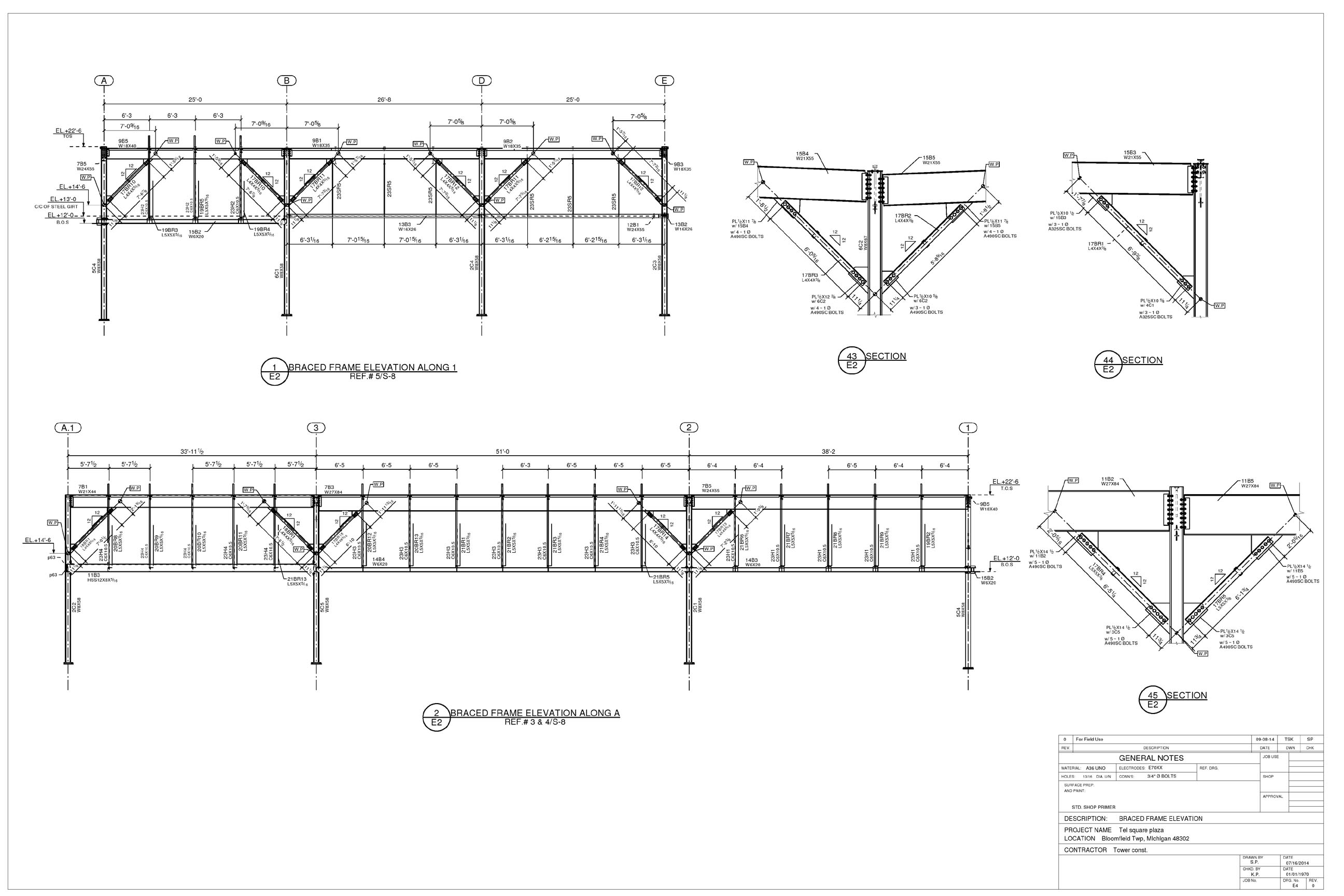 STEEL ERECTING